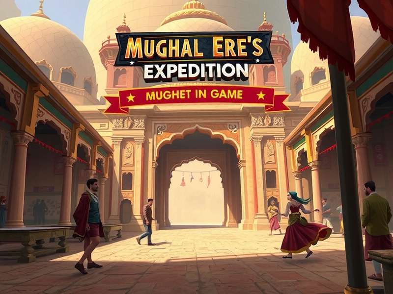 Mughal Market in Game