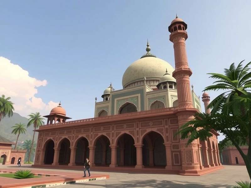 Mughal Architecture in Game